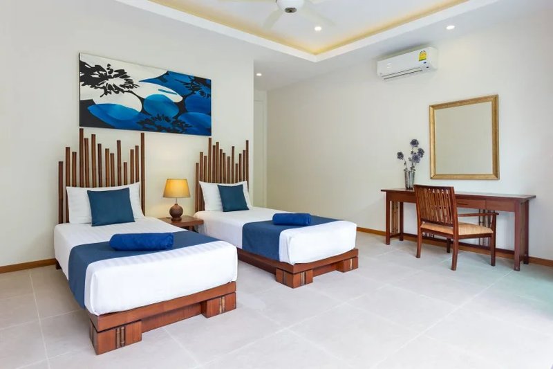 Finished two-storey villa with 4 bedrooms and a swimming pool in Rawai, Phuket in KA Villa complex