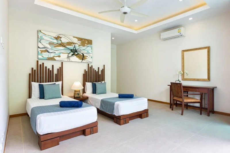 Finished two-storey villa with 4 bedrooms and a swimming pool in Rawai, Phuket in KA Villa complex