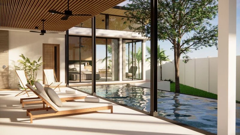 4 Bedroom Villa with private pool near Nai Harn Beach, Phuket in Baan Varij Complex