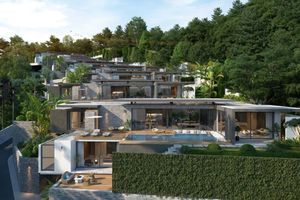 5 Bedroom Three-level villa with Pool in Layan, Phuket at Walai Layan Villas