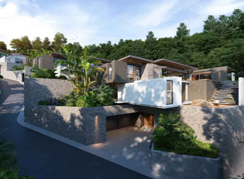 villa in Choeng Thale