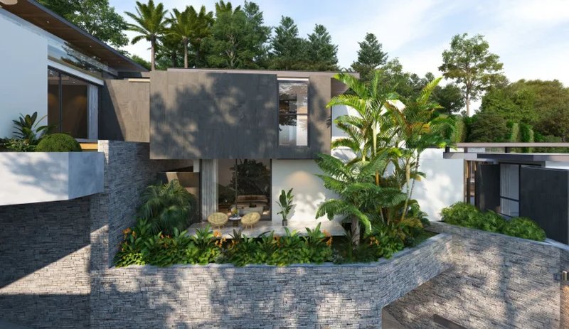 5 Bedroom Three-level villa with Pool in Layan, Phuket at Walai Layan Villas