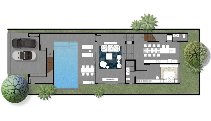 Two-storey 4 bedroom villa with private pool in Kamala area, Phuket in Wallaya Hill