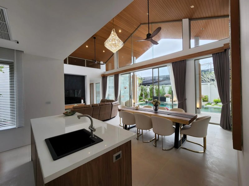 3 Bedroom Villa with pool near Nai Yang Beach, Phuket at Wilawan Luxury Villas
