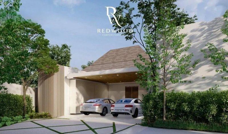 3 Bedroom Tropical Villa with Private Pool in Talang, Phuket at Redwood House @Yachan