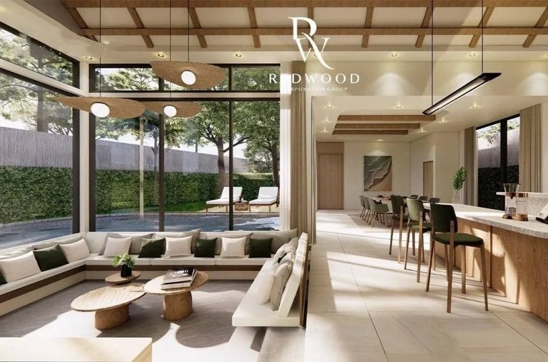 3 Bedroom Tropical Villa with Private Pool in Talang, Phuket at Redwood House @Yachan