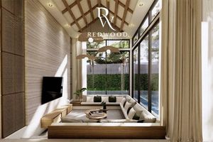 3 Bedroom Tropical Villa with Private Pool in Talang, Phuket at Redwood House @Yachan