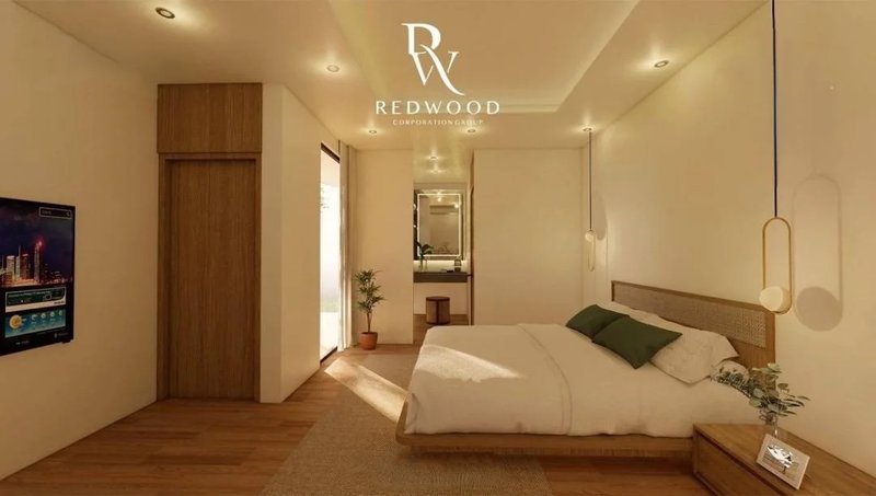 3 Bedroom Tropical Villa with Private Pool in Talang, Phuket at Redwood House @Yachan