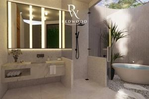 3 Bedroom Tropical Villa with Private Pool in Talang, Phuket at Redwood House @Yachan