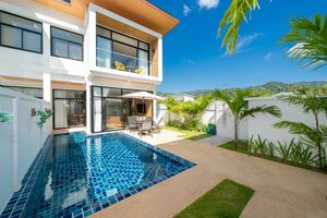 Two-storey 3 bedroom villa with private pool in Kamala area, Phuket in Goldena Hillside