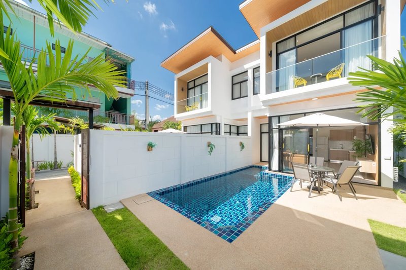 Two-storey 3 bedroom villa with private pool in Kamala area, Phuket in Goldena Hillside