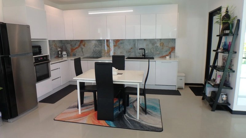 Finished three-storey villa with pool in Rawai, Phuket