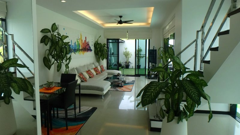 Finished three-storey villa with pool in Rawai, Phuket