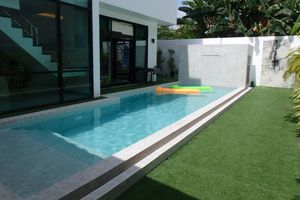 Finished three-storey villa with pool in Rawai, Phuket