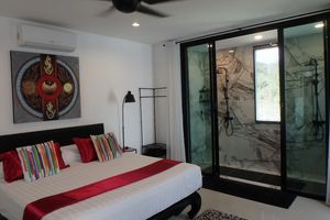 Finished three-storey villa with pool in Rawai, Phuket