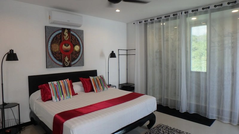 Finished three-storey villa with pool in Rawai, Phuket