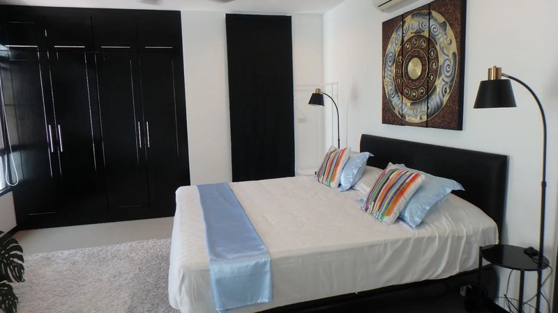 Finished three-storey villa with pool in Rawai, Phuket