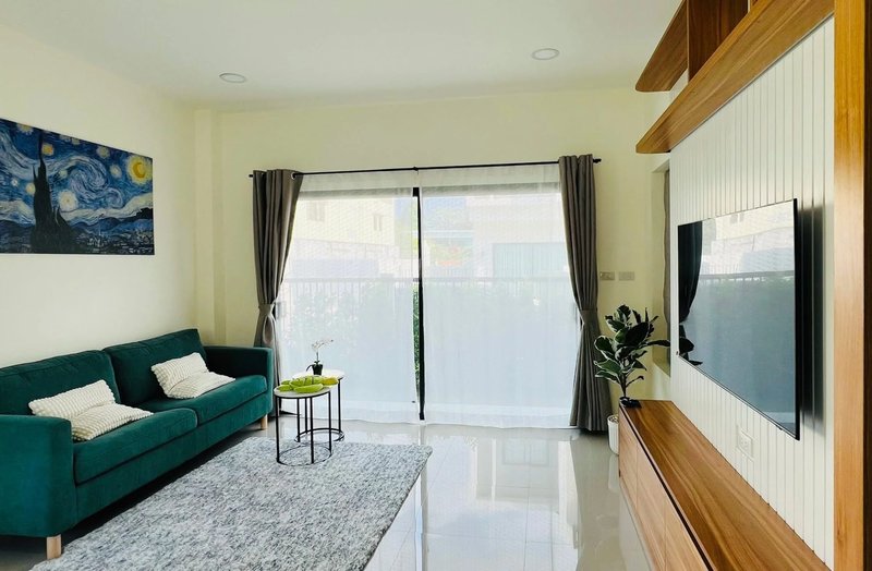 Finished two-storey house with spacious garden in Talang area, Phuket