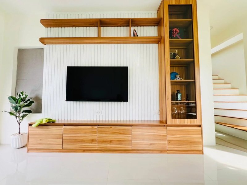 Finished two-storey house with spacious garden in Talang area, Phuket