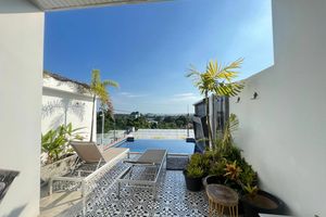 Finished three-storey villa with pool in Rawai area, Phuket