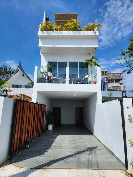 Finished three-storey villa with pool in Rawai area, Phuket