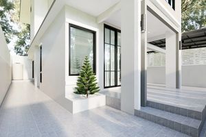 Современный двухэтажный дом с 4 спальнями в районе Вичит, Пхукет в  Phanasan Thep Anusorn village