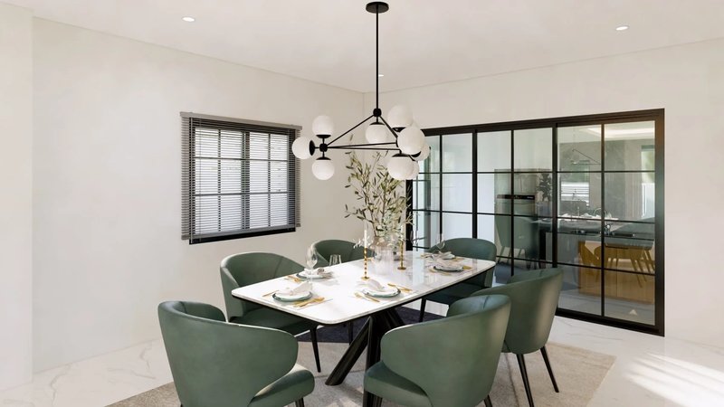 Современный двухэтажный дом с 4 спальнями в районе Вичит, Пхукет в  Phanasan Thep Anusorn village