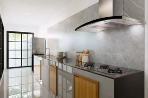 Современный двухэтажный дом с 4 спальнями в районе Вичит, Пхукет в  Phanasan Thep Anusorn village