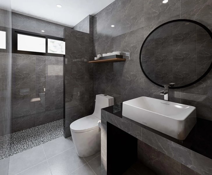 Современный двухэтажный дом с 4 спальнями в районе Вичит, Пхукет в  Phanasan Thep Anusorn village