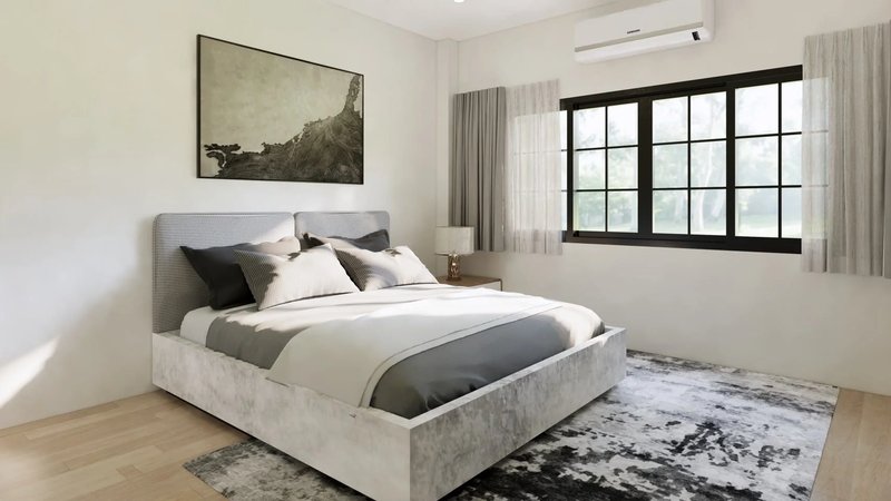 Современный двухэтажный дом с 4 спальнями в районе Вичит, Пхукет в  Phanasan Thep Anusorn village