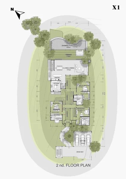 Premium Villa with Bay view and Infinity pool in Ratsada Area, Phuket at Sinae Residence