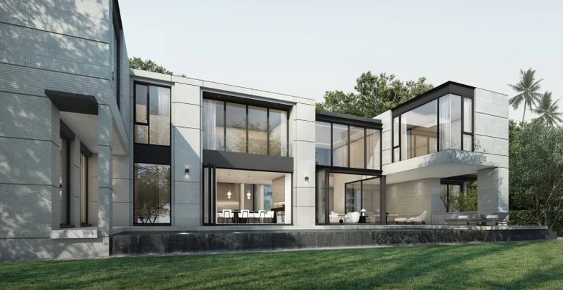 Modern two-storey smart villa with large pool in Chalong area, Phuket at Lavish Estates