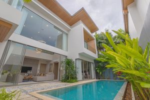 Two-storey 3 bedroom villa with private pool in Talang area, Phuket at Zenithy Connext Complex