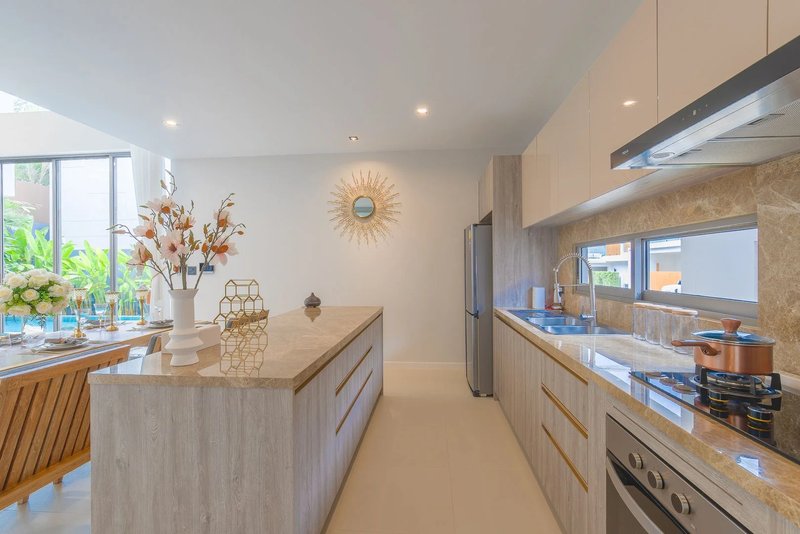 Two-storey 3 bedroom villa with private pool in Talang area, Phuket at Zenithy Connext Complex