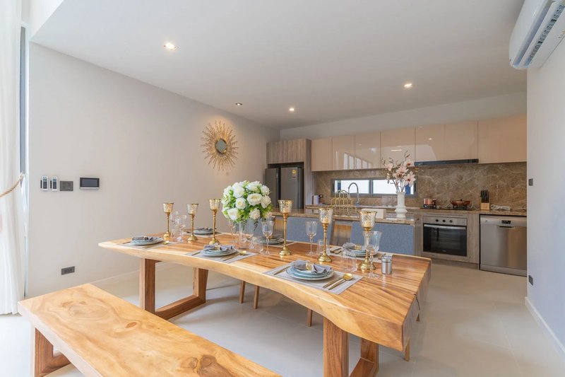 Two-storey 3 bedroom villa with private pool in Talang area, Phuket at Zenithy Connext Complex