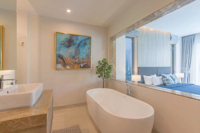 Two-storey 3 bedroom villa with private pool in Talang area, Phuket at Zenithy Connext Complex