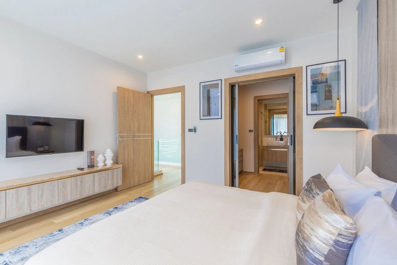 Two-storey 3 bedroom villa with private pool in Talang area, Phuket at Zenithy Connext Complex