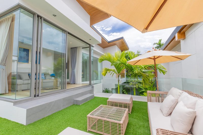 Two-storey 3 bedroom villa with private pool in Talang area, Phuket at Zenithy Connext Complex