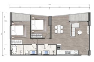 2 Bedroom Apartment in Layan Area, Phuket at Laya Wanda Vista Resort