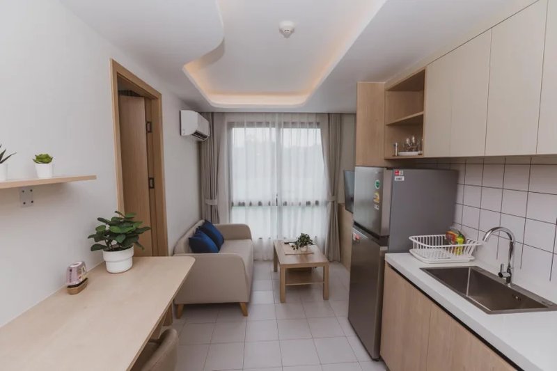 Studio apartment 900 meters from Kamala Beach, Phuket for rent in Fantasea Condo Kamala complex