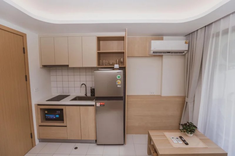 Studio apartment with panoramic mountain views near Kamala Beach, Phuket for rent in Fantasea Condo Kamala complex