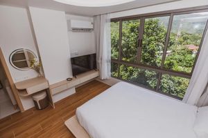 Studio apartment with panoramic mountain views near Kamala Beach, Phuket for rent in Fantasea Condo Kamala complex