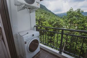 Studio apartment with panoramic mountain views near Kamala Beach, Phuket for rent in Fantasea Condo Kamala complex