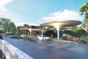 Two-storey 3 bedroom villa with swimming pool in Talang area, Phuket at The Victory