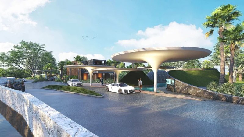 Two-storey 3 bedroom villa with private pool in Talang area, Phuket at The Victory