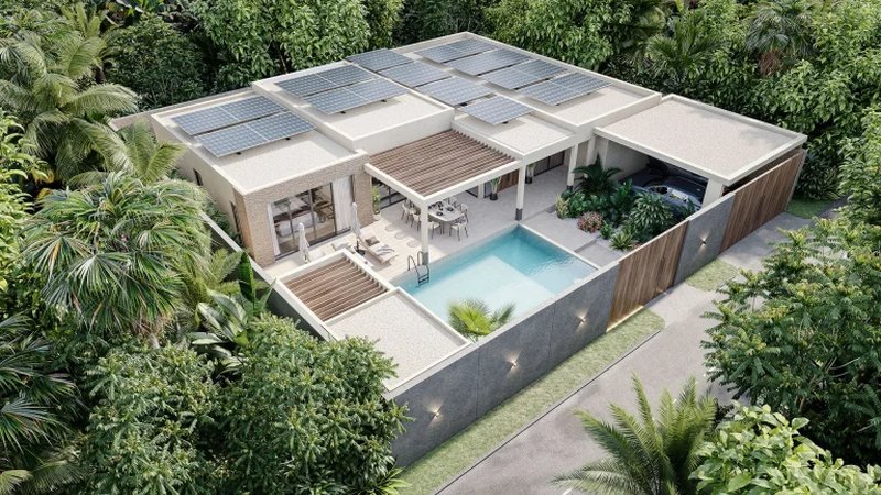 3 Bedroom Villa with private pool in Talang Area, Phuket at Ananda Pool Villa Complex