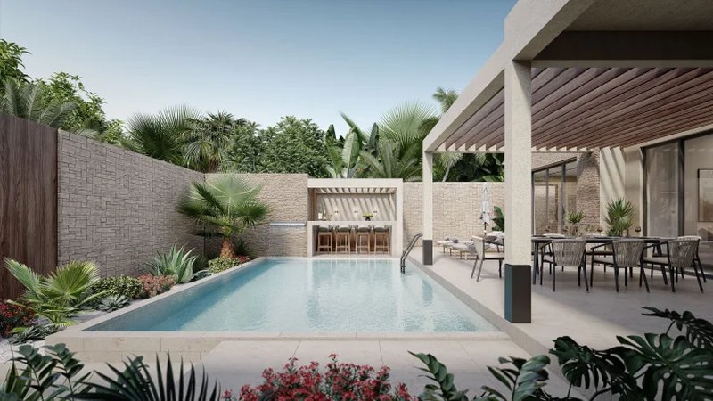 3 Bedroom Villa with private pool in Talang Area, Phuket at Ananda Pool Villa Complex