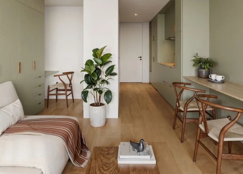 Studio with private terrace in Layan area, Phuket at The Momentum Serene Condo Layan