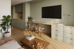 Studio with private terrace in Layan area, Phuket at The Momentum Serene Condo Layan