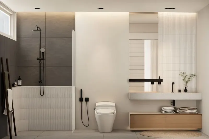 ห้องน้ำของทาวน์เฮาส์ ในรัษฎา